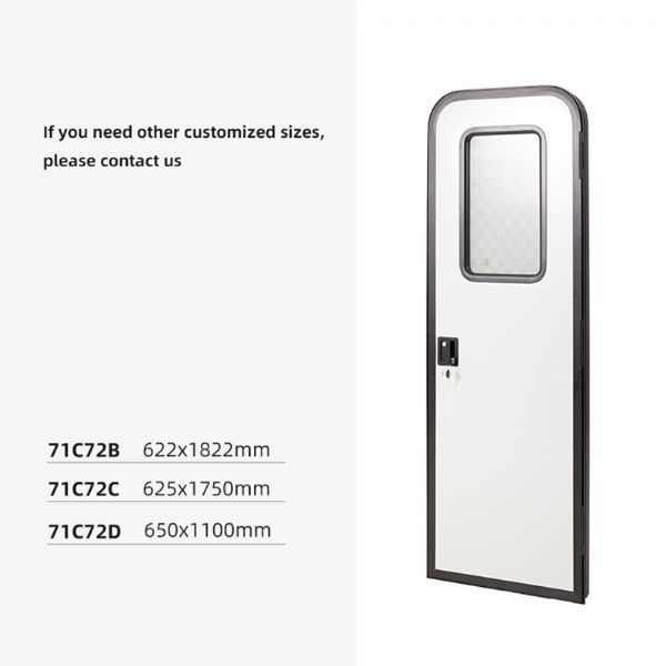 RV American Single-point Door - 71C72B