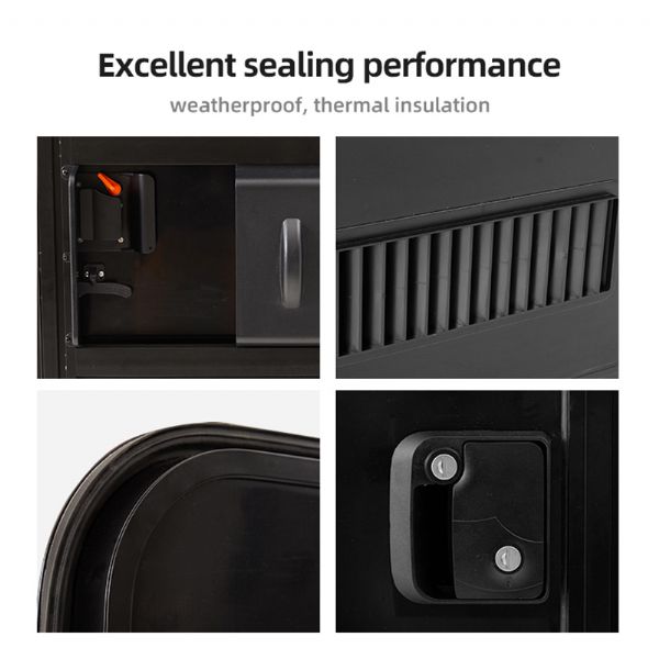 Aluminum Alloy RV Single Point Door - 71C72E
