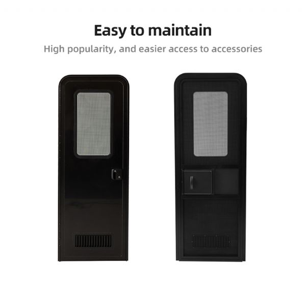Aluminum Alloy RV Single Point Door - 71C72E