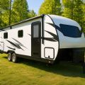 Aluminum Alloy RV Single Point Door - 71C72E