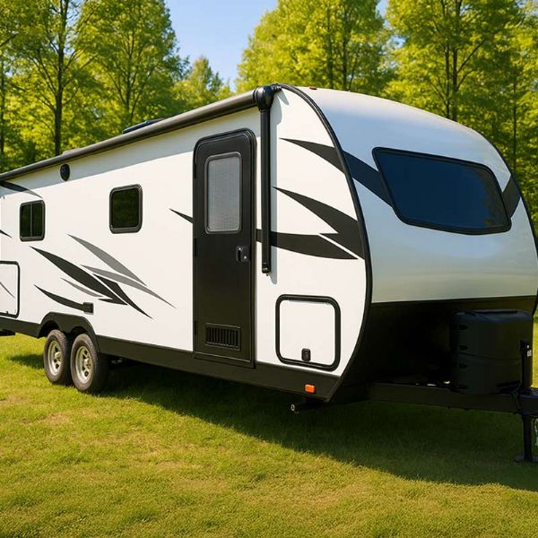 Aluminum Alloy RV Single Point Door - 71C72E