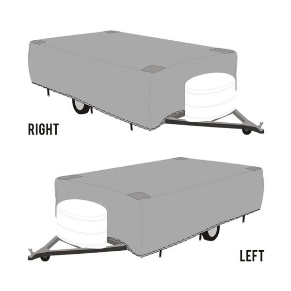 Pop Up Folding Camper Cover - 90B10A