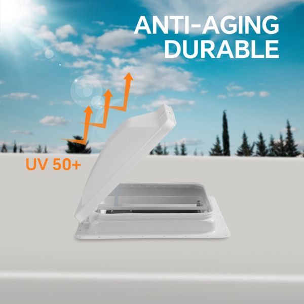 RV Trailer Roof Vent Fan - 61C14E