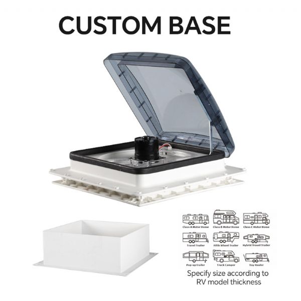 Remote Control RV Roof Vent Fan - 70A14A