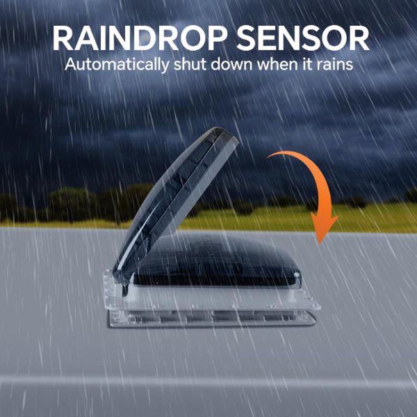 Remote Control RV Roof Vent Fan - 70A14A