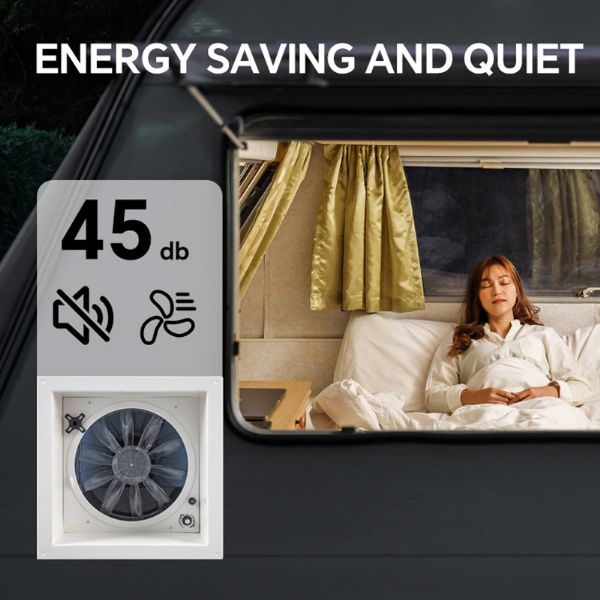 Manual RV Roof Vent Fan - 70A14C