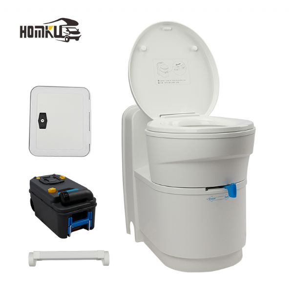 RV Flush Toilet - 71C44A