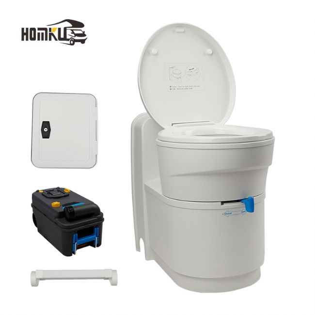 RV Flush Toilet
