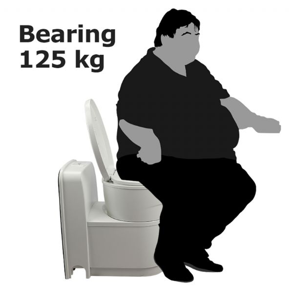 RV Flush Toilet - 71C44A