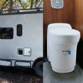 RV Flush Toilet - 71C44A