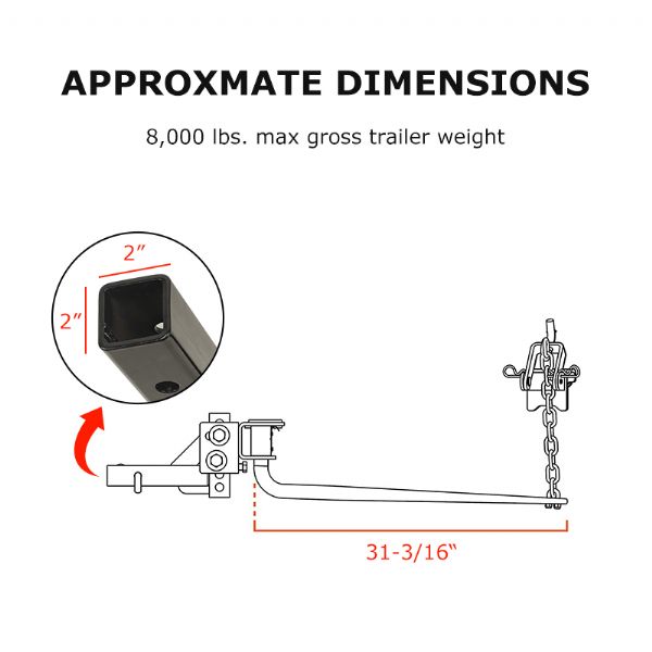High Quality Weight Distribution Hitch - 70L06G