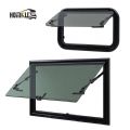 RV Tempered Push-out Window with Pleated Shade - 70A59N