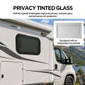 RV Tempered Push-out Window with Pleated Shade - 70A59N