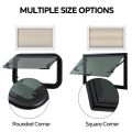 RV Tempered Push-out Window with Pleated Shade - 70A59N