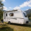 RV Tempered Push-out Window with Pleated Shade - 70A59N