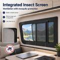 Wholesale Sprinter Camper Van Sliding Door Window with Tempered Glass, Insect Screen & EPDM Seal - 71C62A