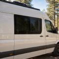 Wholesale Sprinter Camper Van Sliding Door Window with Tempered Glass, Insect Screen & EPDM Seal - 71C62A