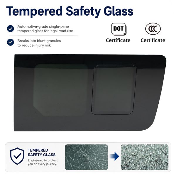 Sprinter Left Flush Sliding Window 1403x776mm NCV3 VS30 - 71C62B